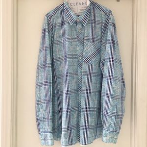 MENS XXXL GORGEOUS, DESIGNER, BUTTON DOWN SHIRT.